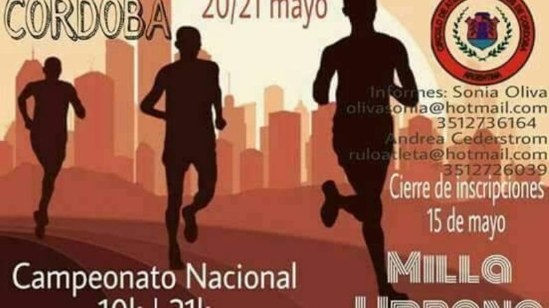 Giménez al Nacional Máster de Media Maratón