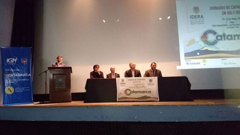 Inician jornadas sobre Sistemas de Información Geográfica