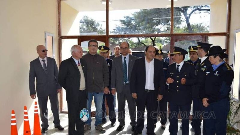 Inauguraron el nuevo edificio de la Comisaría de Villa Dolores