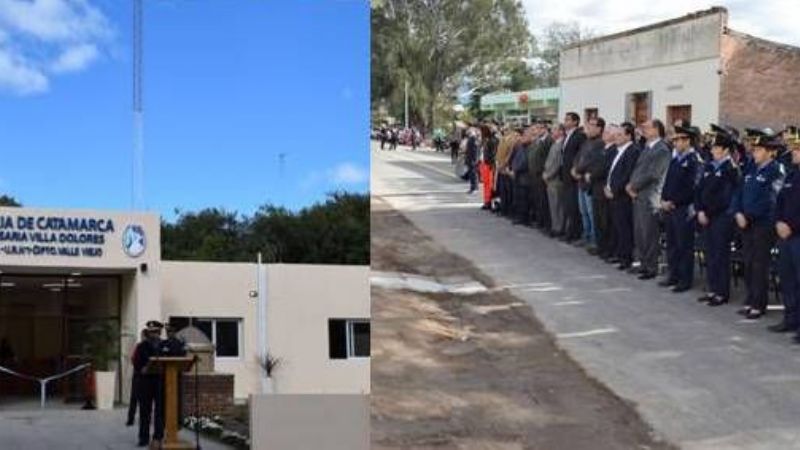 Inauguraron el nuevo edificio de la Comisaría de Villa Dolores
