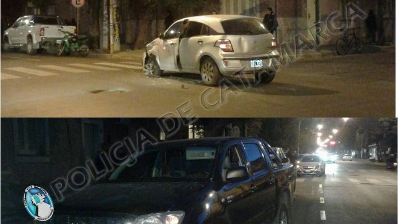 Choque en Belgrano y Rivadavia