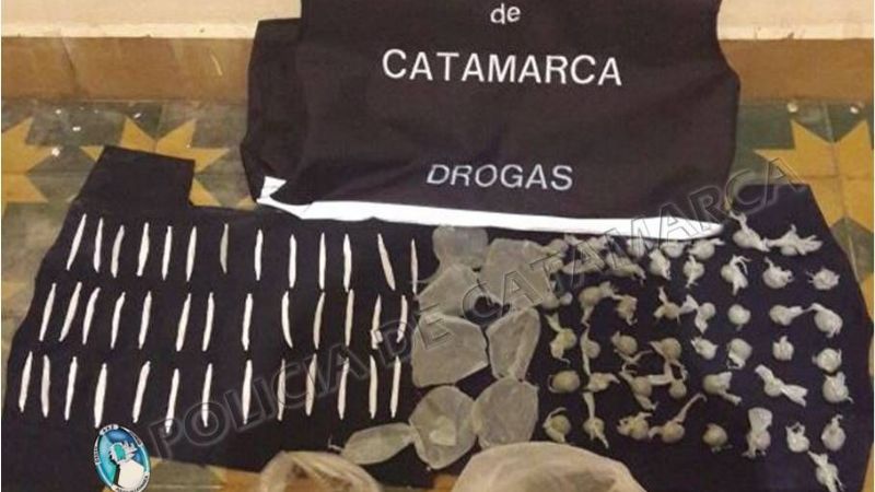 Incautan medio kilo de marihuana en Santa María