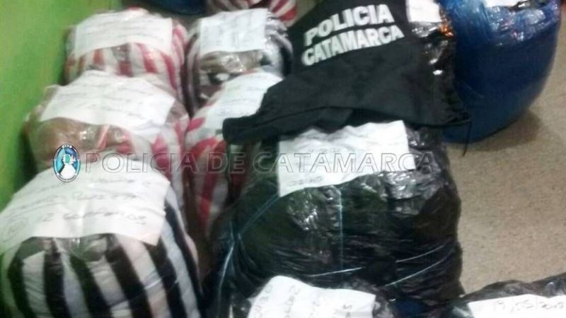 Secuestran mercadería ilegal