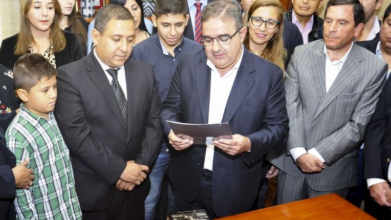 Nicolás Verón asumió como funcionario en la Capital