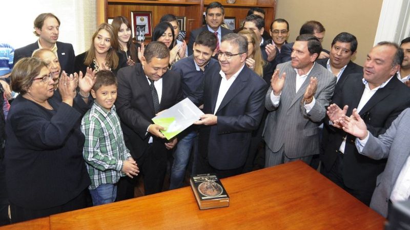 Nicolás Verón asumió como funcionario en la Capital