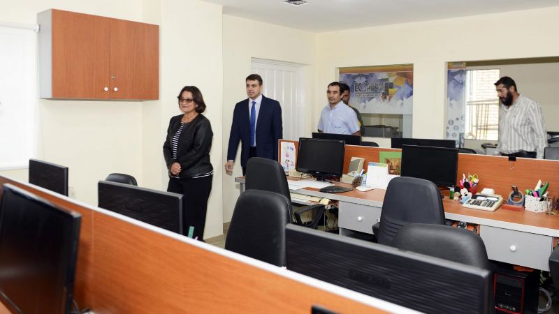 Corpacci inauguró refacciones en el edificio de la EC Sapem