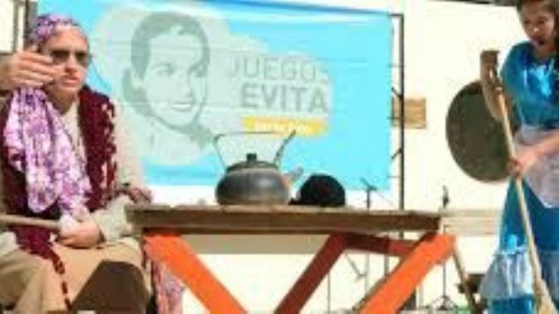 Lanzamiento de los Juegos Evitas Culturales