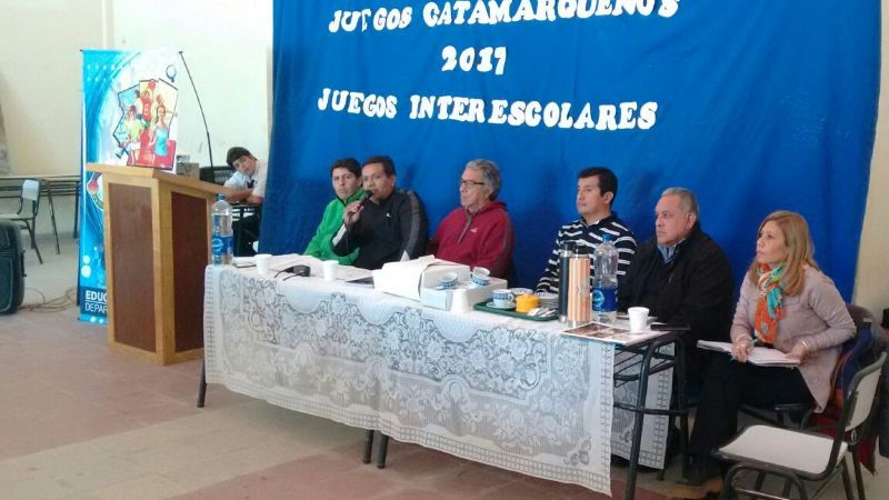 Presentaron los “Juegos Catamarqueños e Interescolares 2017"
