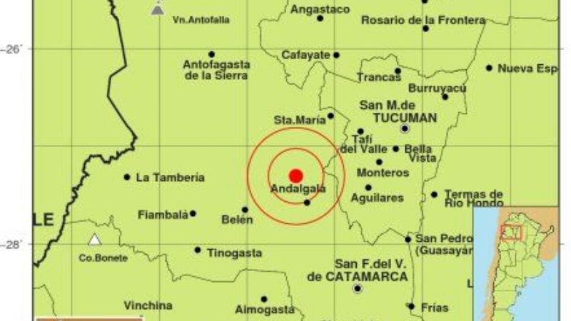 Ayer tembló Andalgalá