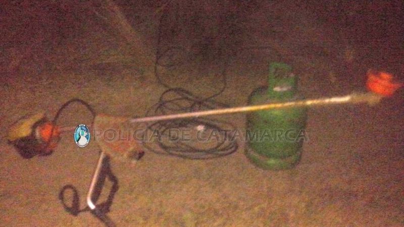 Los detienen con elementos robados