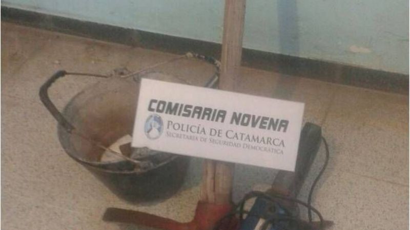 Los detienen con elementos robados