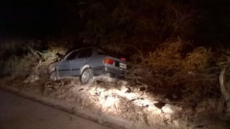 Terminó dentro de una finca