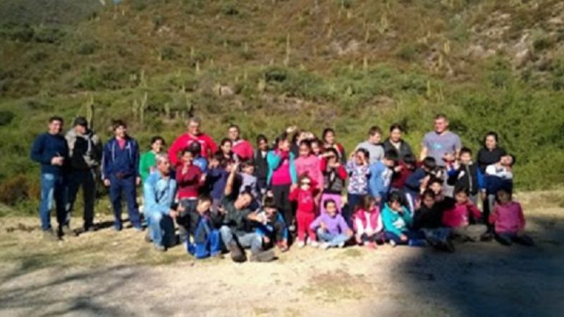 Primera salida de los Boys Scout en Andalgalá