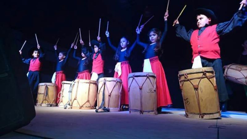 Peña solidaria de la Escuela N°280 en Recreo