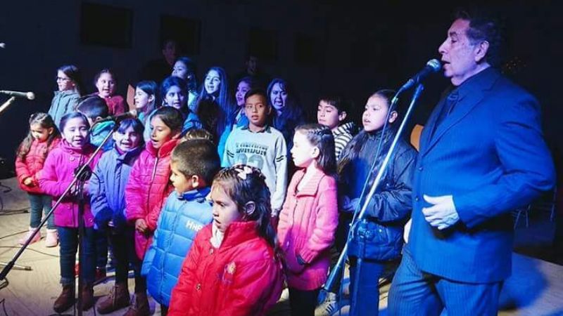 Peña solidaria de la Escuela N°280 en Recreo