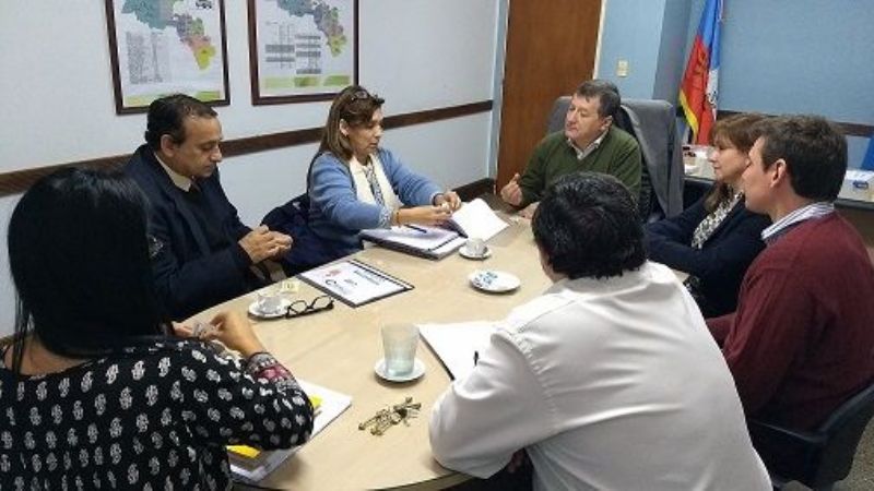 Reunión interministerial por el proyecto "Escuelas Saludables"