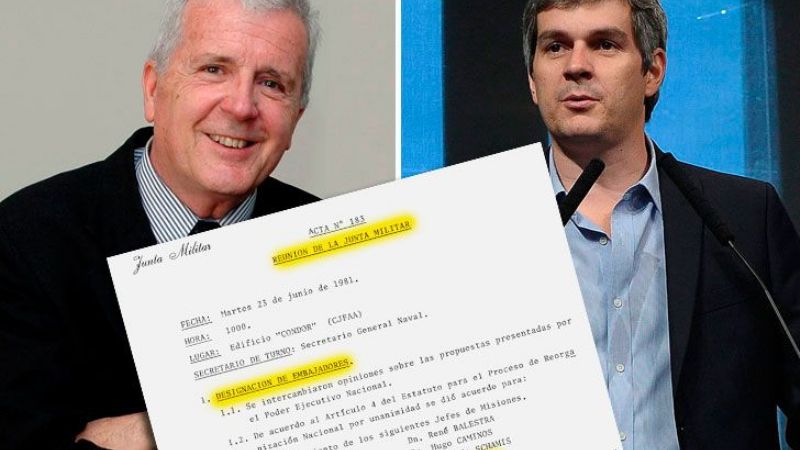 El padre de Marcos Peña fue funcionario de la dictadura militar