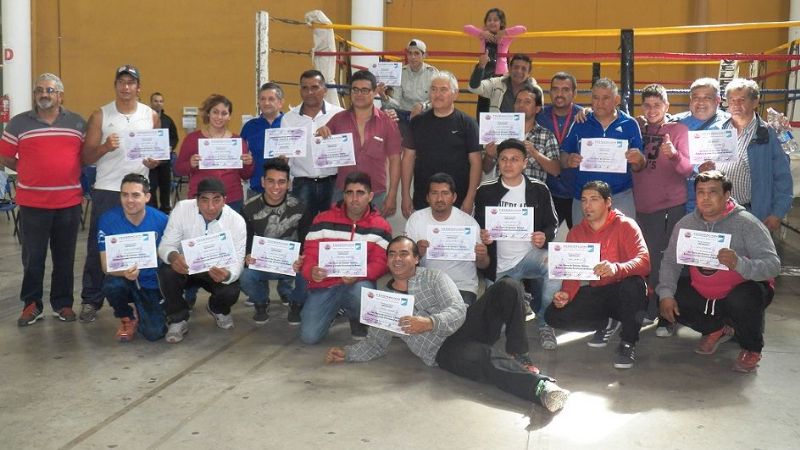 Aprobados del curso Provincial de la Federación de Boxeo