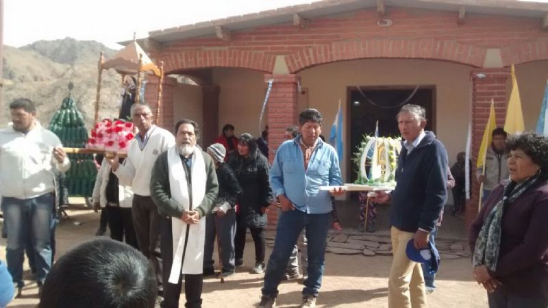 Celebraron a Santa Rita en Villa Cubas