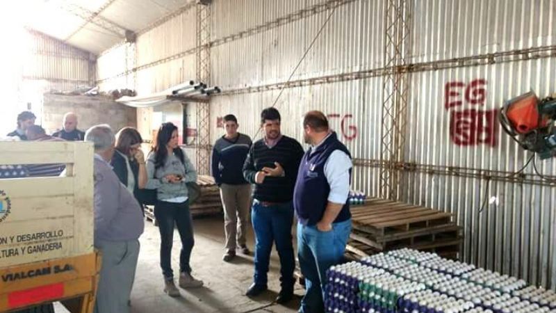 PRODERI Catamarca visitó el Polo Avícola