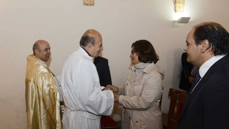 Lucía en el festejo por el Día de la Patria