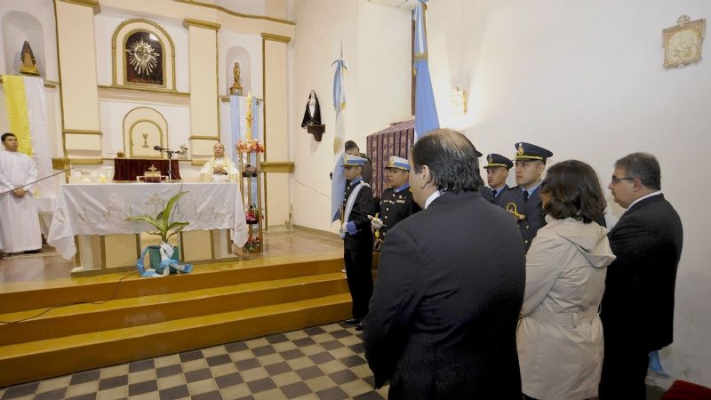 Jalil en el Tedeum por los 207 años de la Revolución de Mayo