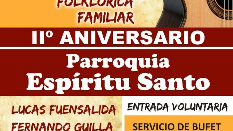 Peña familiar en la parroquia del Espíritu Santo