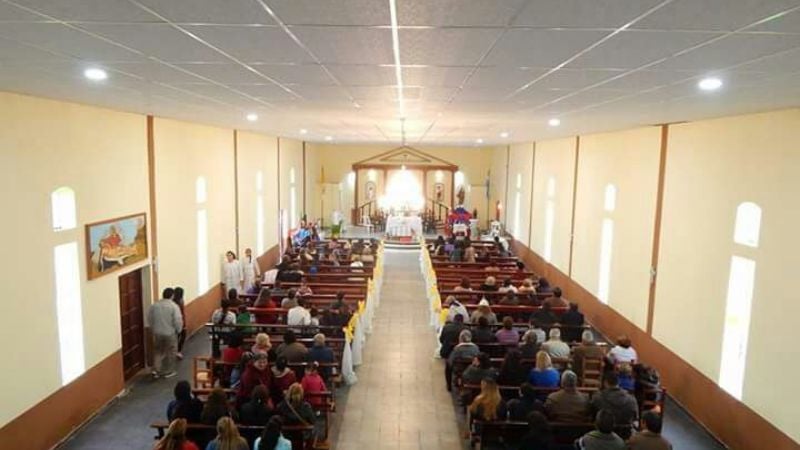 Remodelado templo de María Auxiliadora en Los Altos