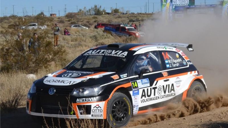 Walter y Augusto D’Agostini completaron el shakedown