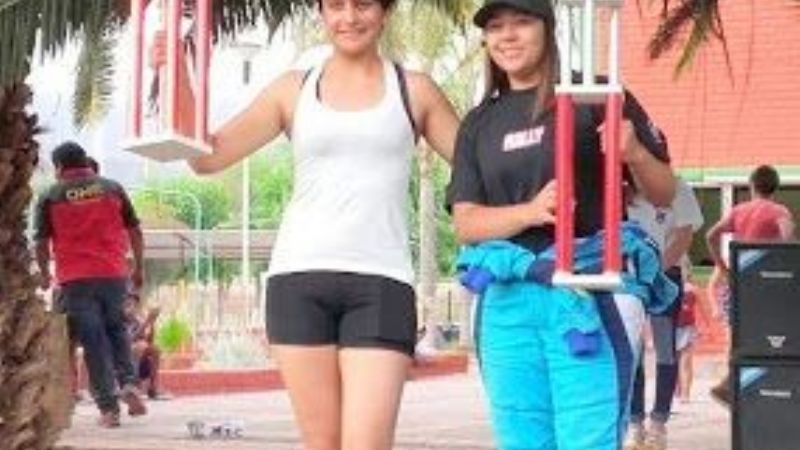 Binomio femenino andalgalense listas para el rally