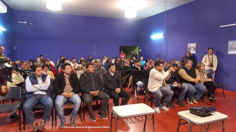 Presentaron la remodelación de la plaza en Tinogasta