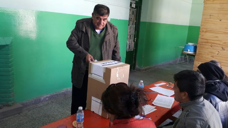 Sánchez ya votó en Santa María