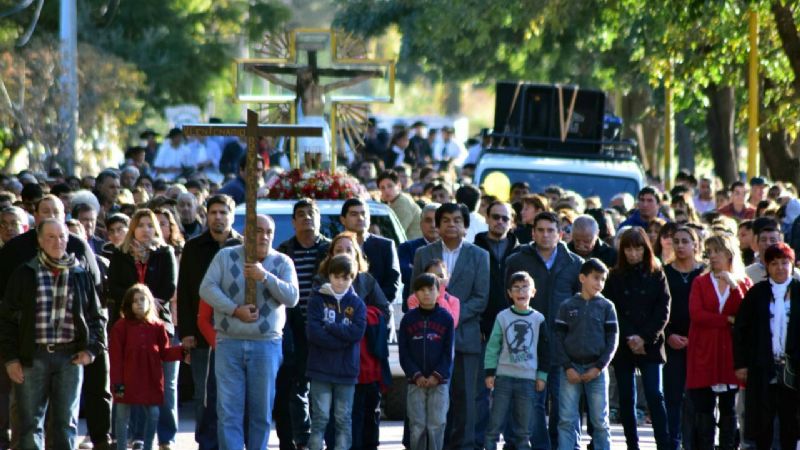 Festividades en honor al Señor de los Milagros en La Tercena