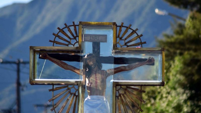 Festividades en honor al Señor de los Milagros en La Tercena