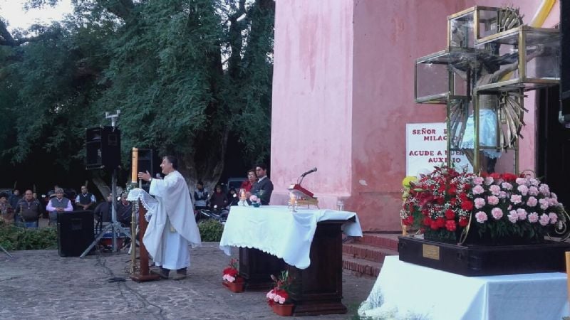 Festividades en honor al Señor de los Milagros en La Tercena