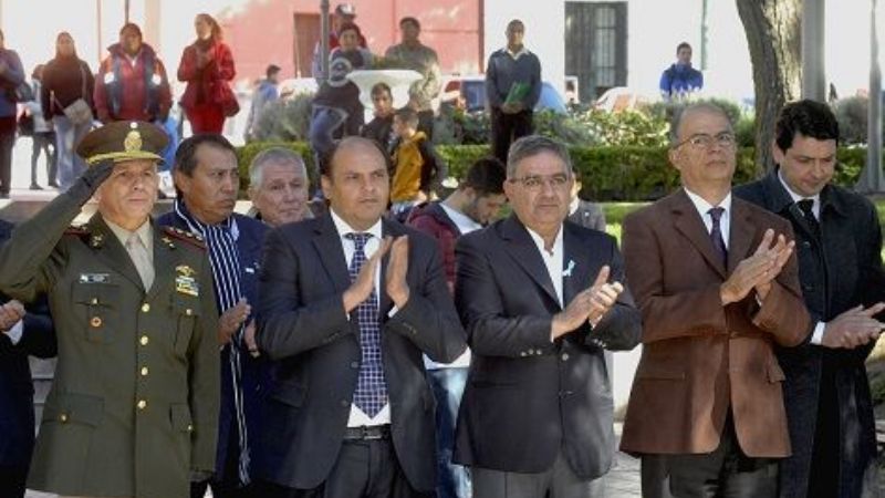 Jalil participó del acto por los 207 años del Ejército Argentino