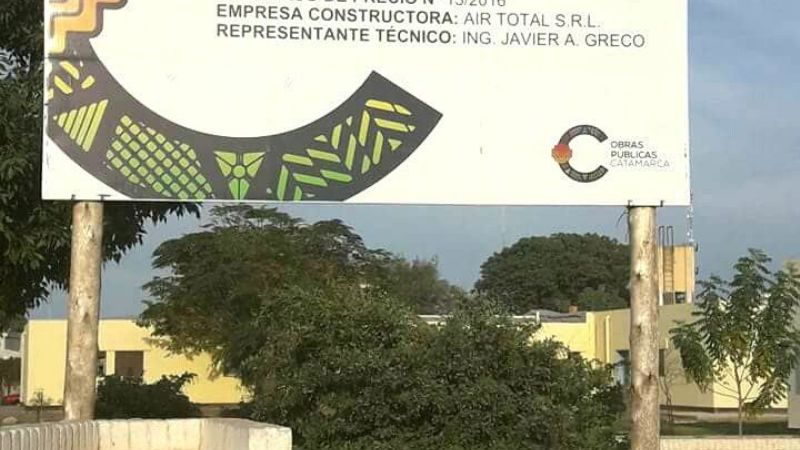 Avanza la obra de ampliación y remodelación del Hospital de Recreo