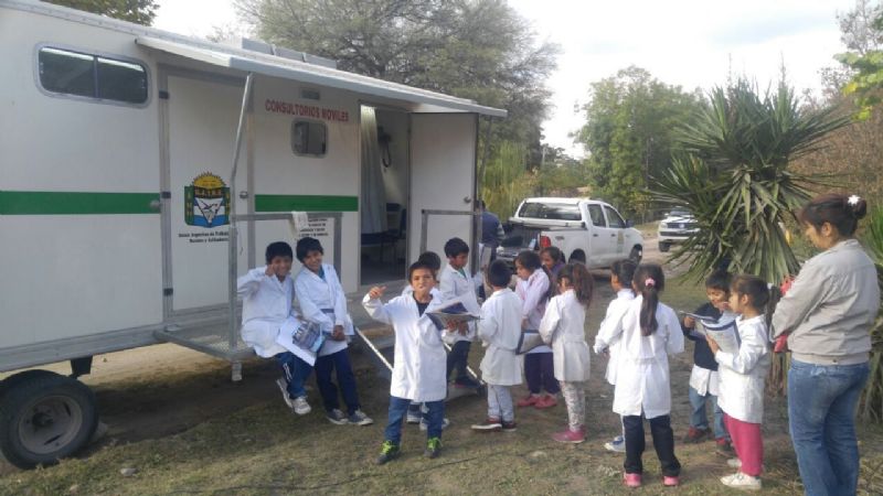 Móviles sanitarios de Osprera recorrieron Andalgalá