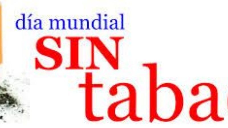 Día Mundial Sin Tabaco en la Plaza 25 de Mayo