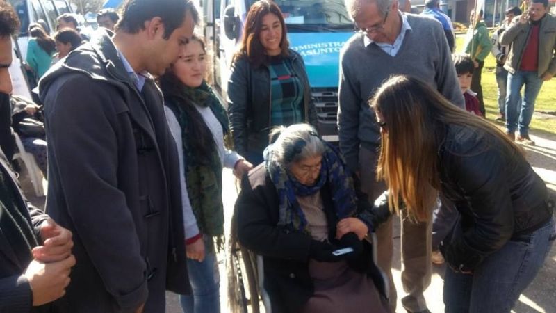 El senador Contreras en la Villa de Ancasti