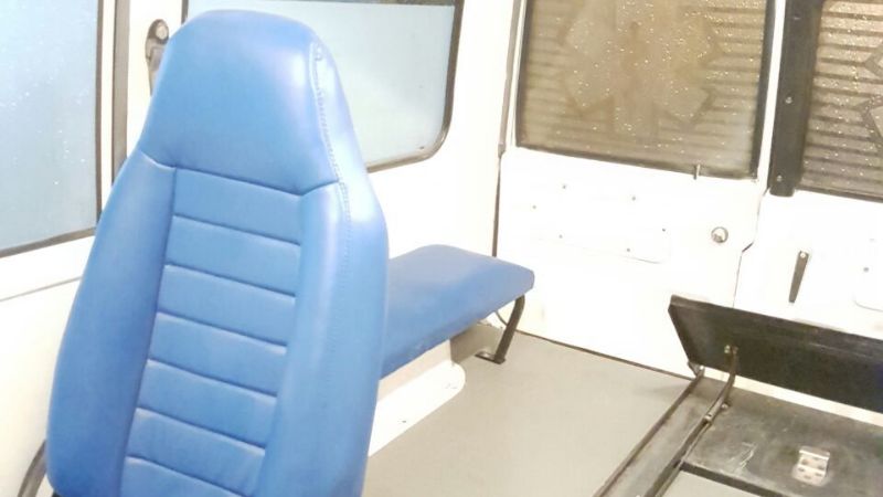 Ambulancia reacondicionada para el Hospital de Ancasti