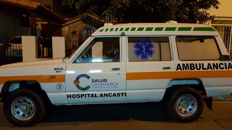 Ambulancia reacondicionada para el Hospital de Ancasti