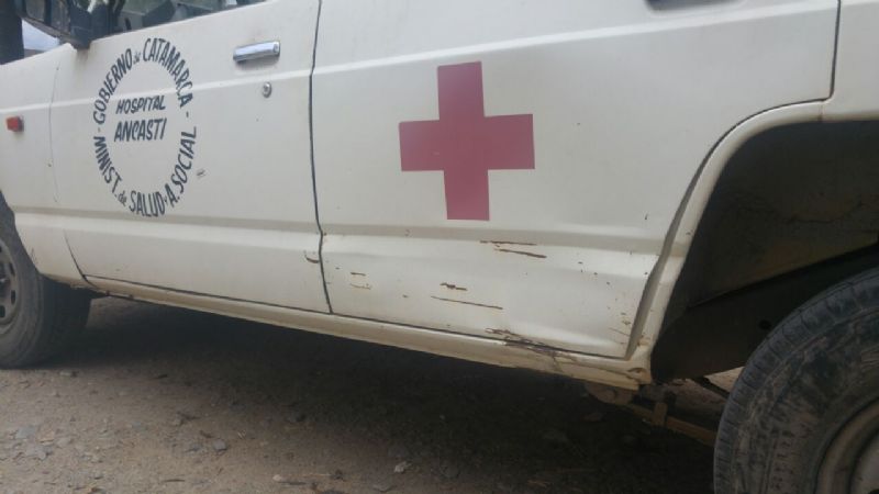 Ambulancia reacondicionada para el Hospital de Ancasti