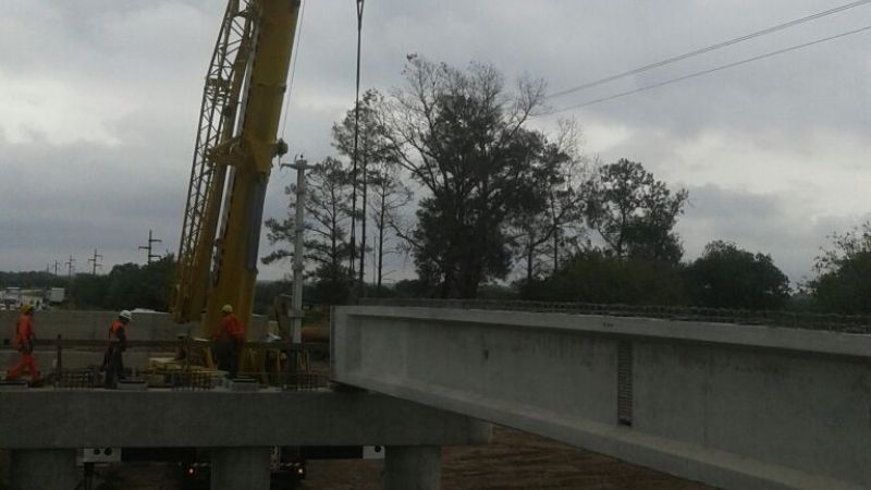 Comenzó la obra del puente de Bañado de Ovanta