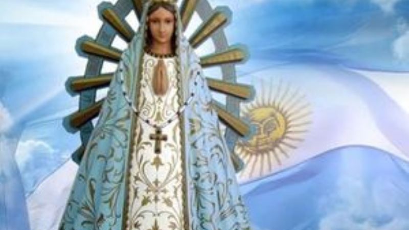 Fiestas patronales de la Virgen de Luján en el sur de Capital
