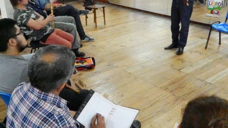 Inscriben para el taller de instrumentos andinos