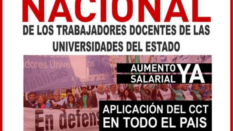 Del 8 al 13, paro universitario