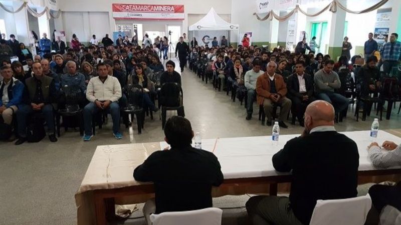 Primera jornada de actividades mineras en Belén