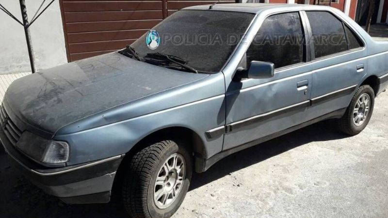 Secuestran un auto con numeración adulterada