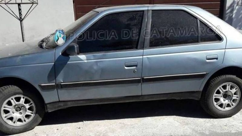 Secuestran un auto con numeración adulterada
